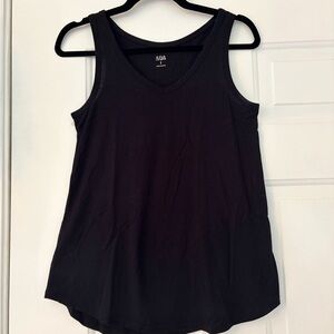 A.n.a Black Sleeveless Top